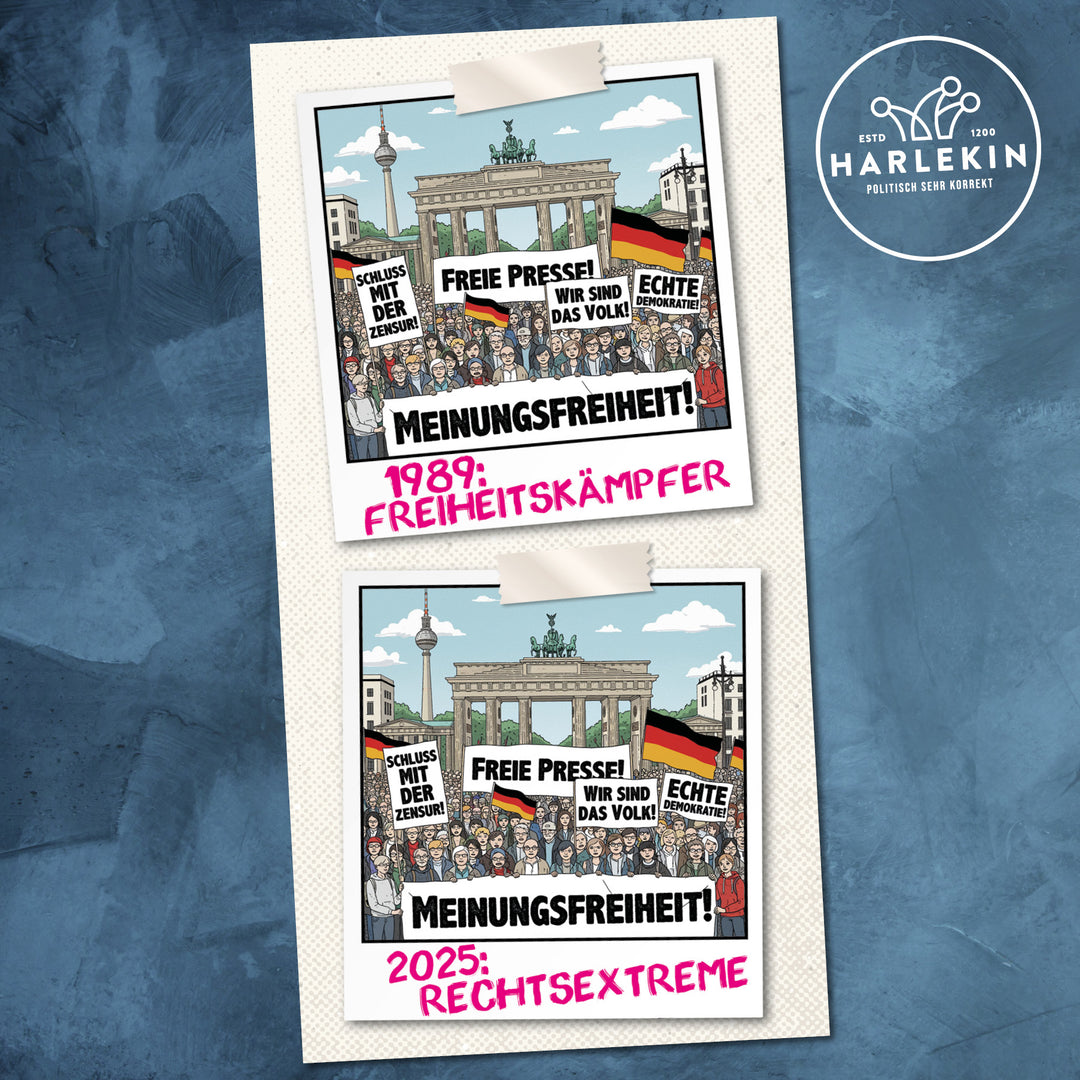 GROSSE STICKER / AUFKLEBER • 1989 - 2025 (10 STK.)