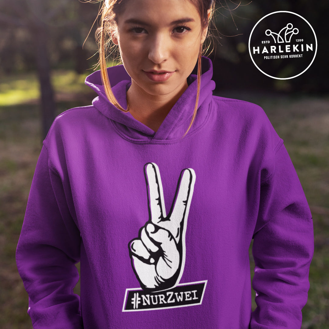 HOODIE MÄDELS • NUR ZWEI