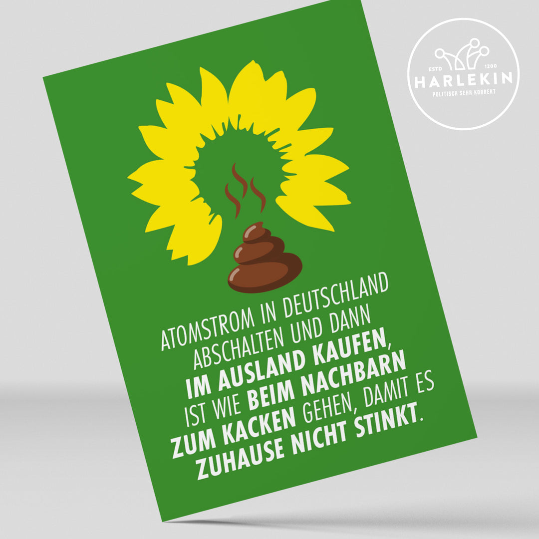STICKER / AUFKLEBER • ATOMSTROM (10 STK.)