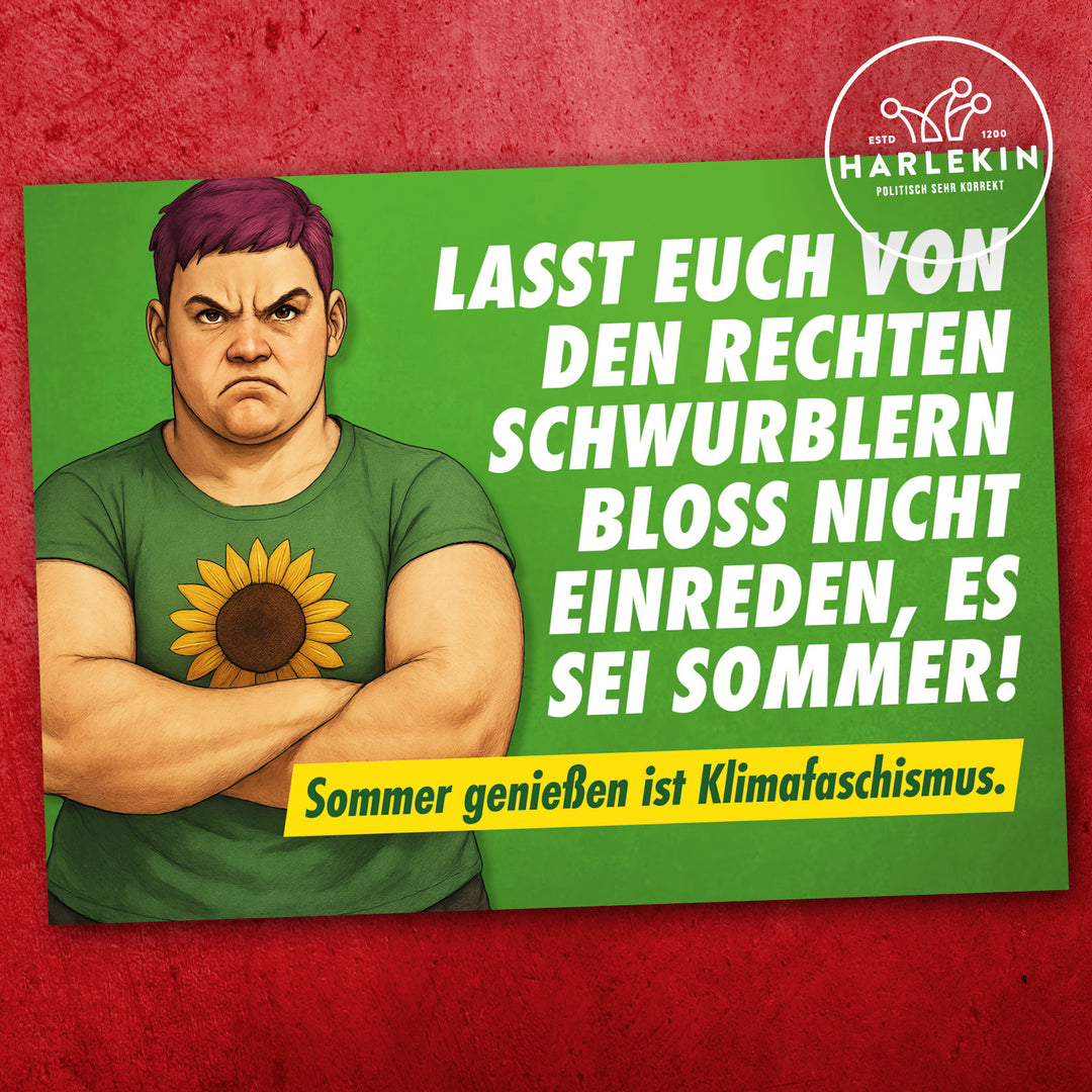 STICKER / AUFKLEBER • SOMMER & KLIMAFASCHISMUS (10 STK.)