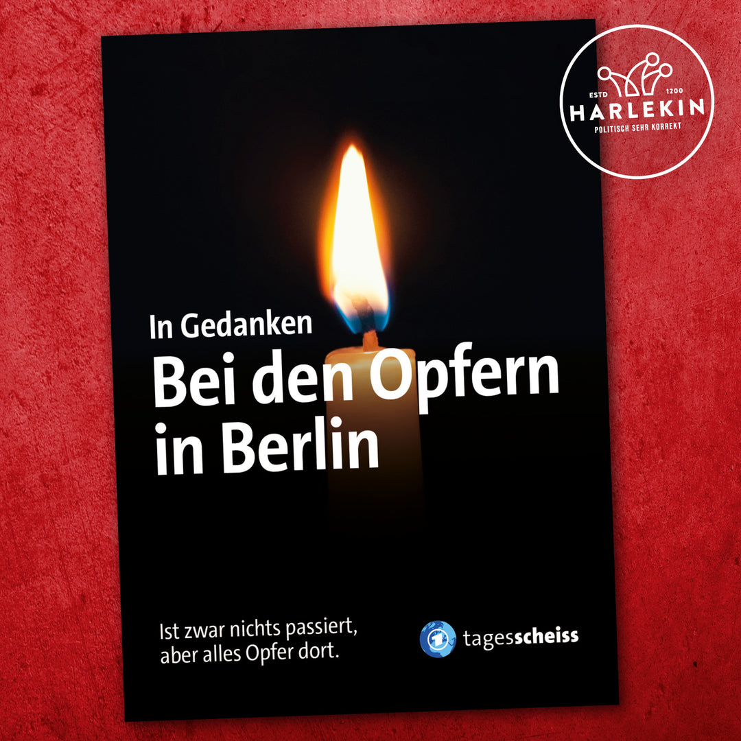 STICKER / AUFKLEBER • IN GEDANKEN BEI DEN OPFERN (10 STK.)