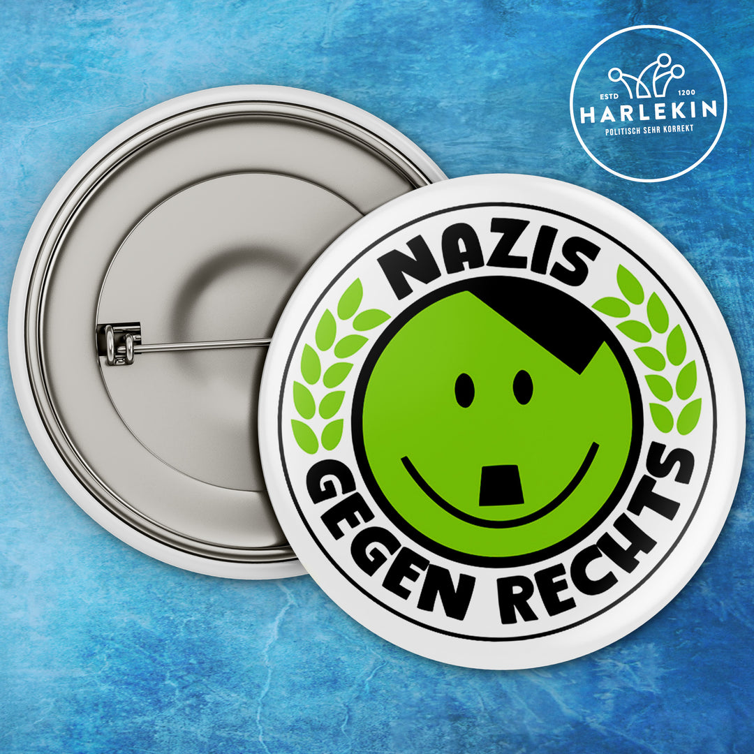 GROSSER BUTTON • NAZIS GEGEN RECHTS (5 STK.)