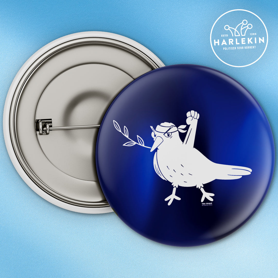 GROSSER BUTTON • POWER PEACE PIGEON (5 STK.)