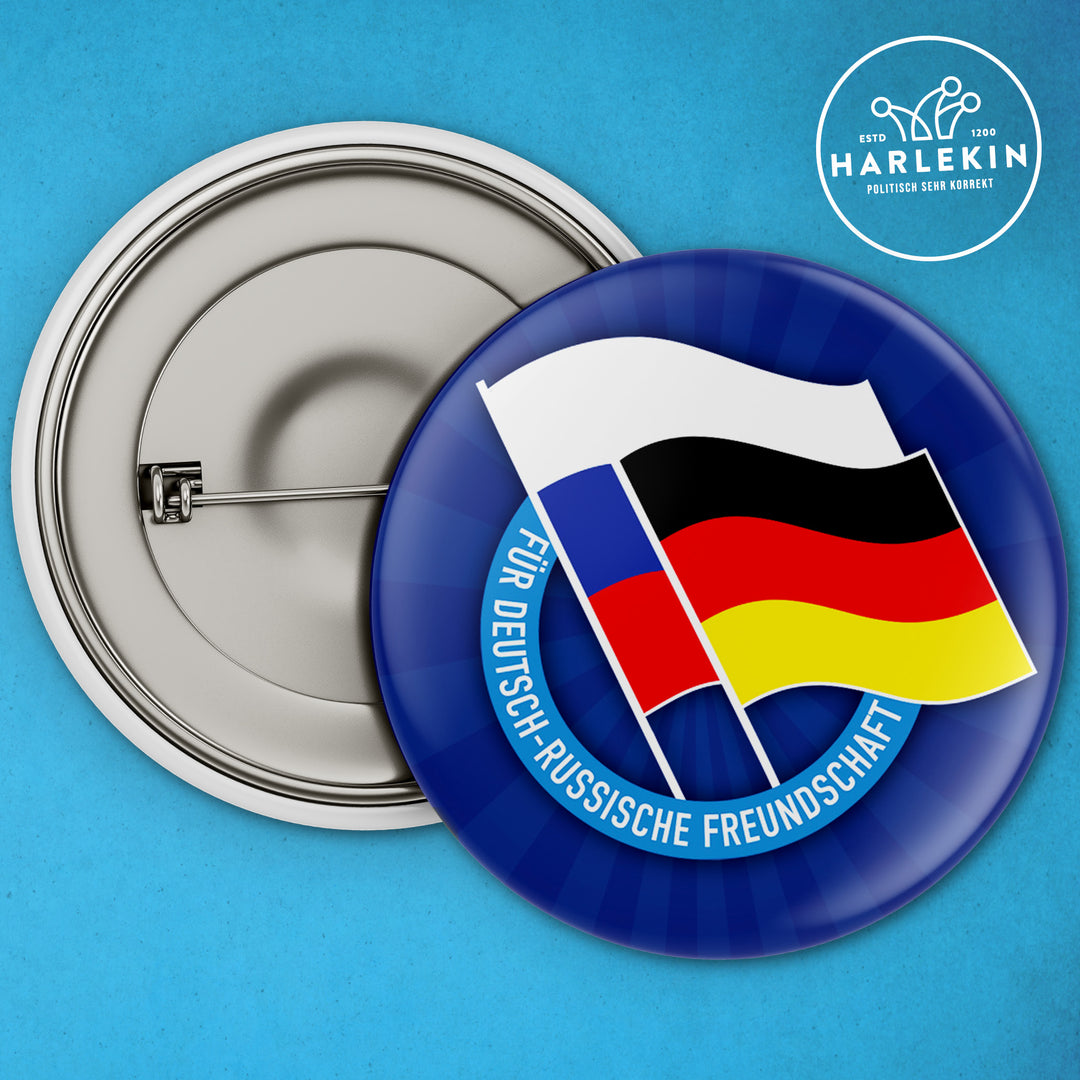GROSSER BUTTON • DEUTSCH SOWJETISCHE FREUNDSCHAFT (5 STK.)