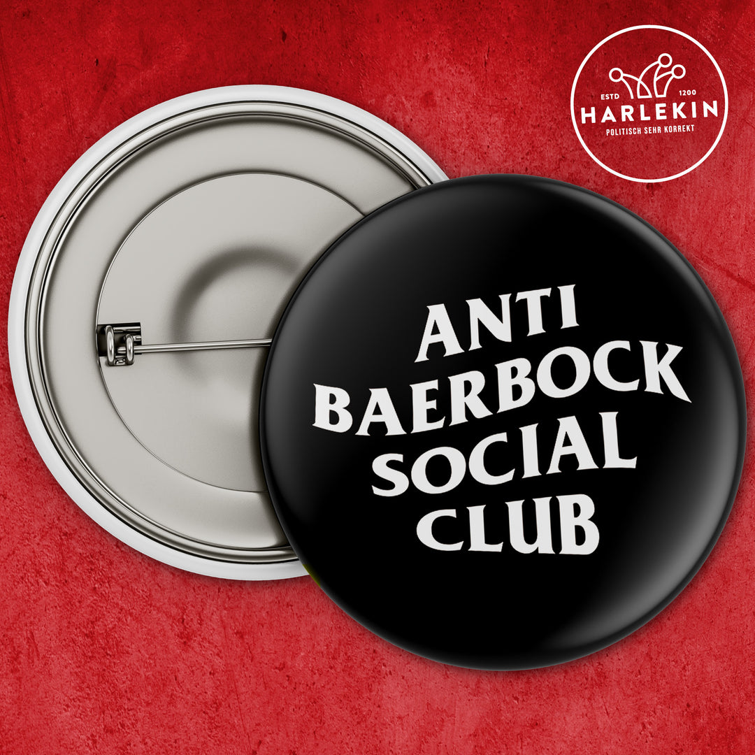 GROSSER BUTTON • ANTI BAERBOCK SOCIAL CLUB (5 STK.)