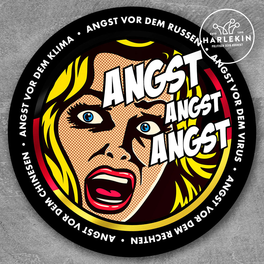 GROSSE STICKER / AUFKLEBER • GERMAN ANGST (10 STK.)