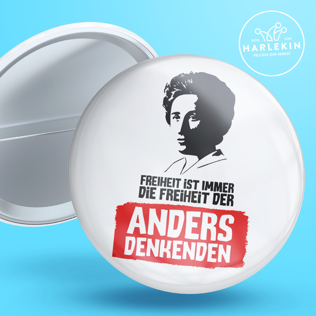 GROSSER BUTTON • ROSA LUXEMBURG: FREIHEIT (5 STK.)
