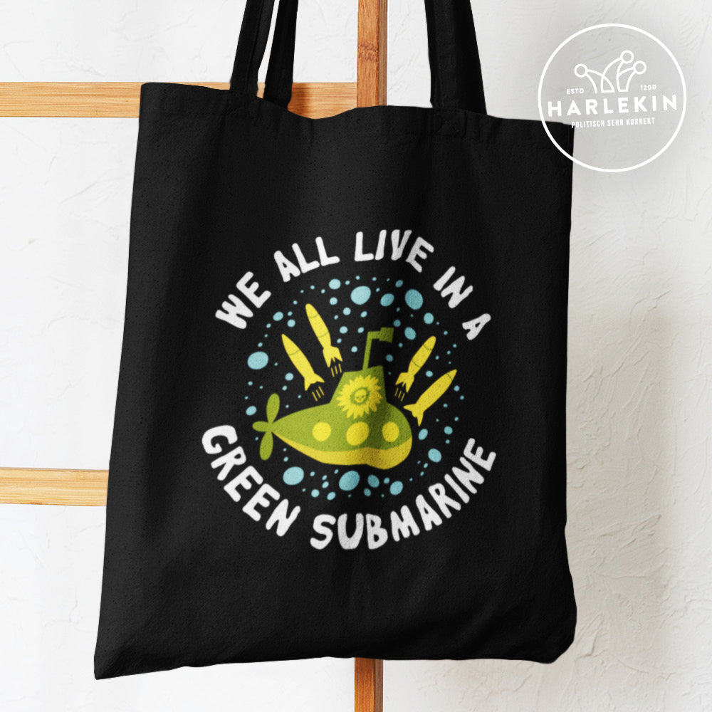 STOFFTASCHE •  WE ALL LIVE IN A GREEN SUBMARINE