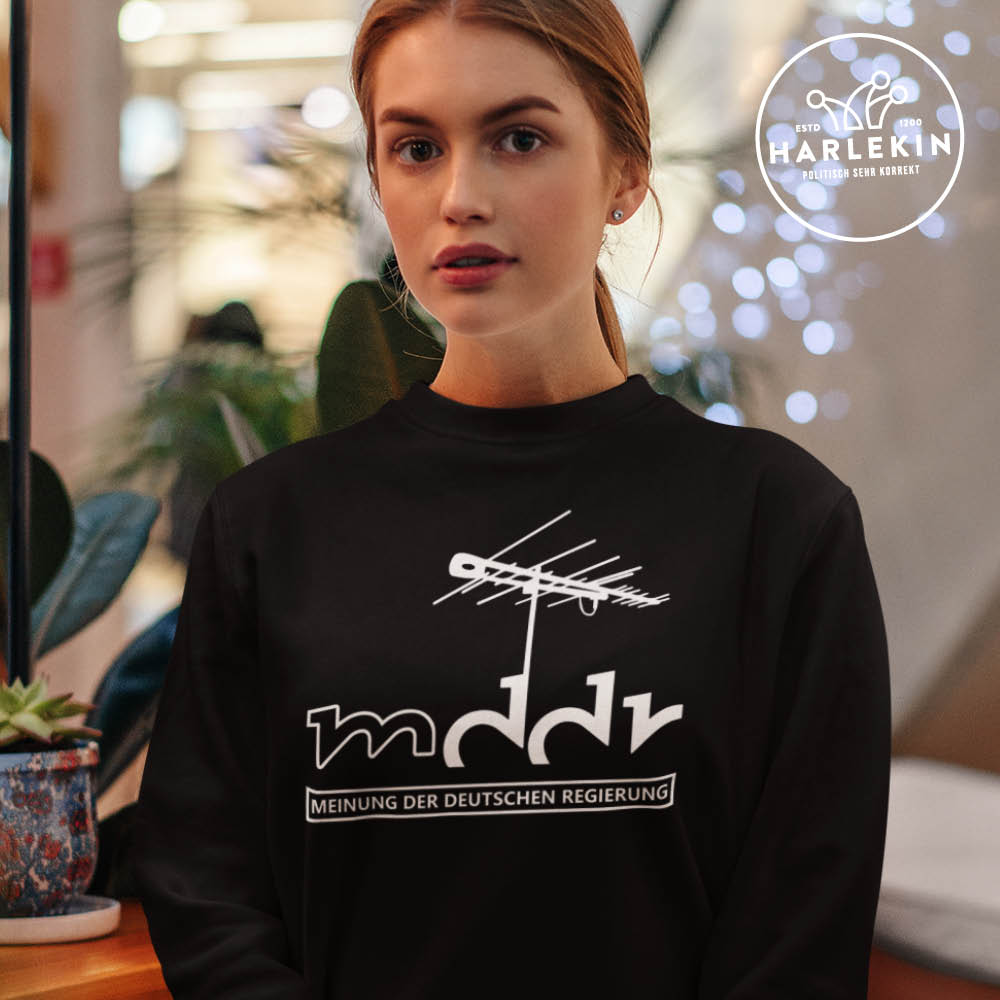 SWEATER MÄDELS •  MDDR: MEINUNG DER DEUTSCHEN REGIERUNG