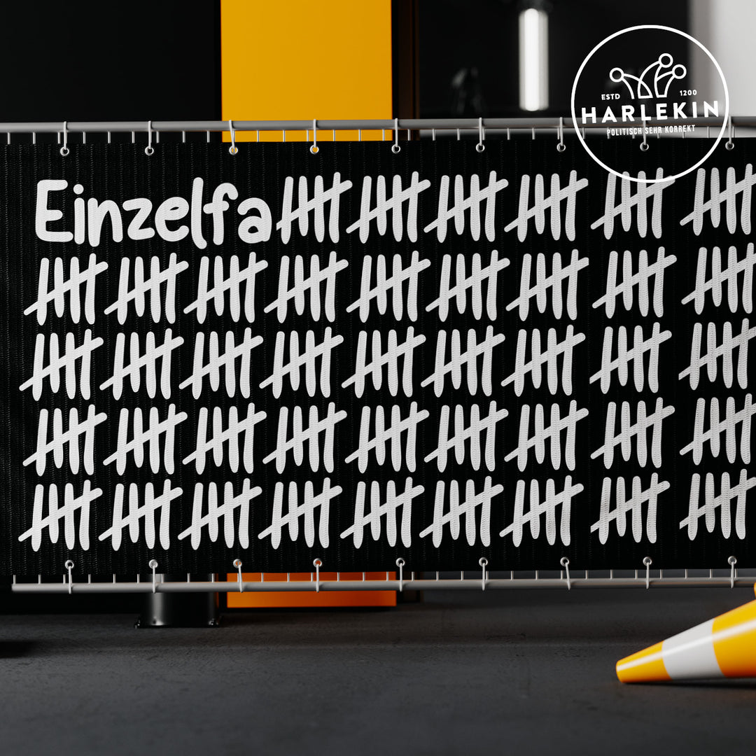 BAUZAUNBANNER 3,4 m x 1,7 m • EINZELFALIIIIIIII