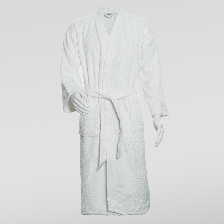 BESTICKTER BADEMANTEL / MORGENMANTEL • THINK OUTSIDE THE BOX