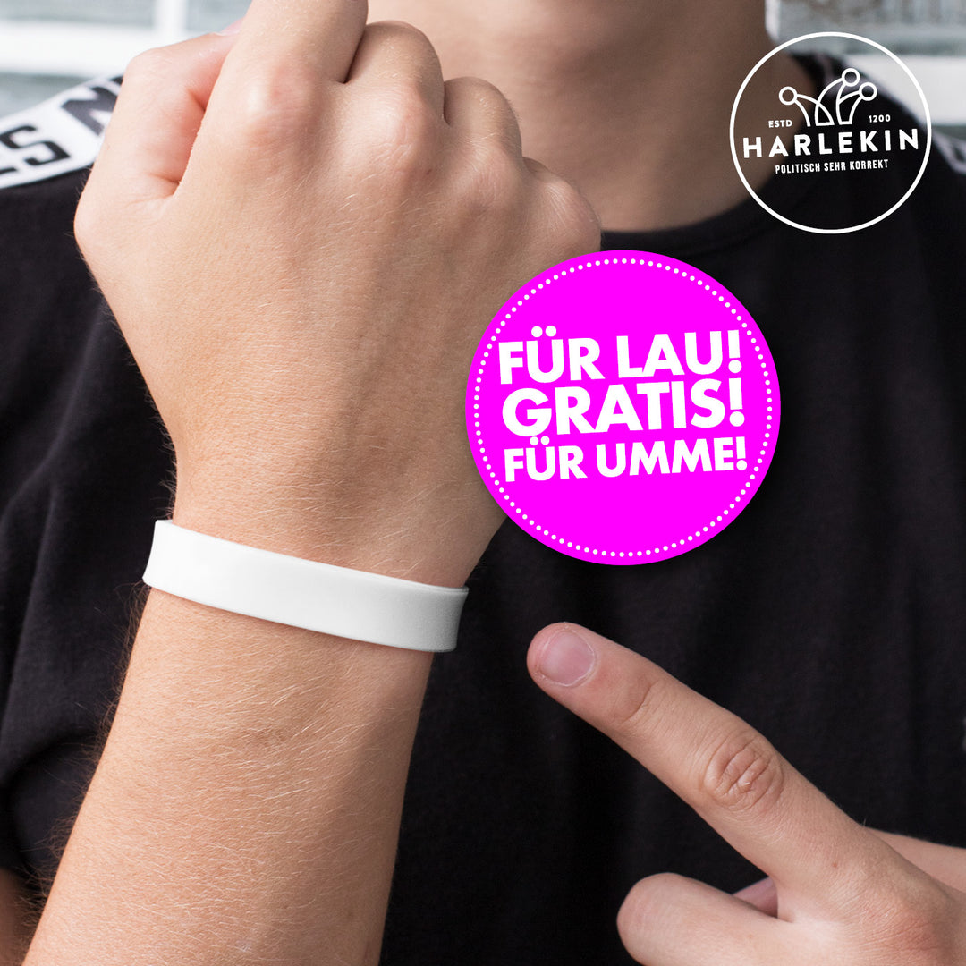 WEISSES BAND • FÜR FREIHEIT & DEMOKRATIE - GRATIS!