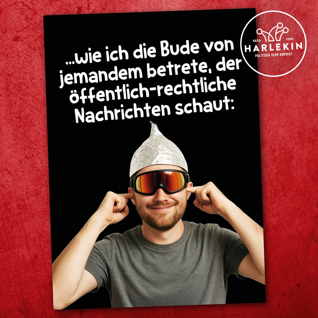 STICKER / AUFKLEBER • WENN ICH EINE BUDE BETRETE... (10 STK.)