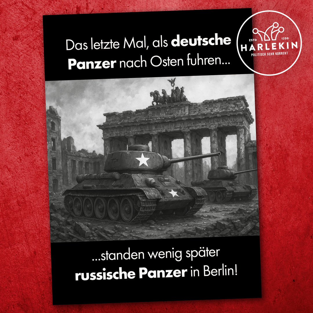STICKER / AUFKLEBER • DEUTSCHE PANZER (10 STK.)
