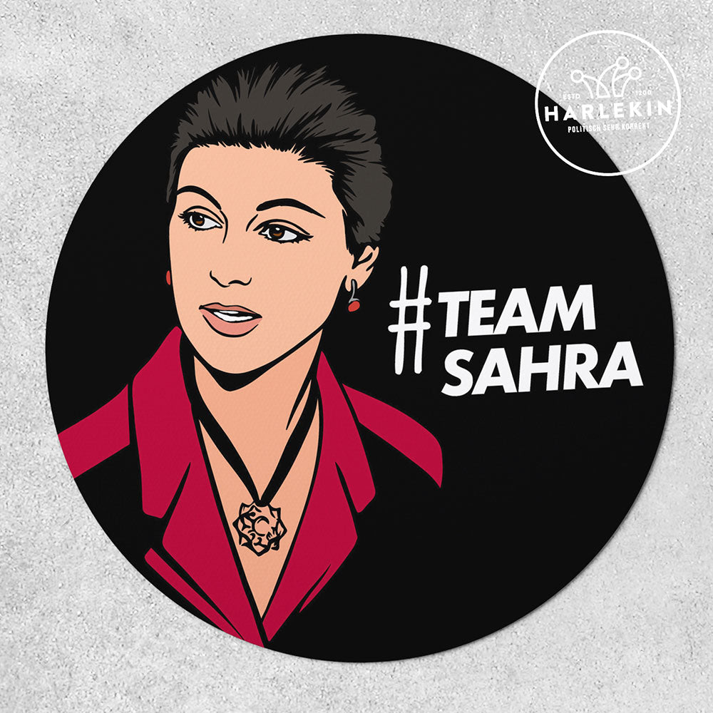 GROSSE STICKER / AUFKLEBER • #TeamSahra (10 STK.)