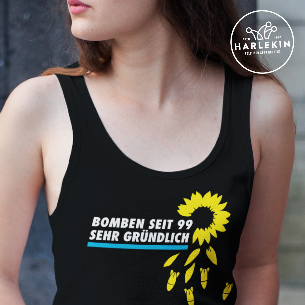 ORGANIC TANK TOP MÄDELS • DIE GRÜNEN: BOMBEN SEIT 99