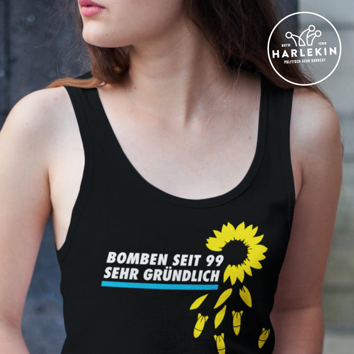 ORGANIC TANK TOP MÄDELS • DIE GRÜNEN: BOMBEN SEIT 99