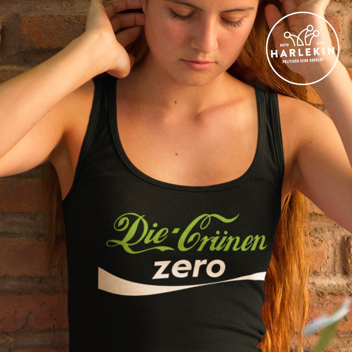 ORGANIC TANK TOP MÄDELS •  DIE GRÜNEN ZERO