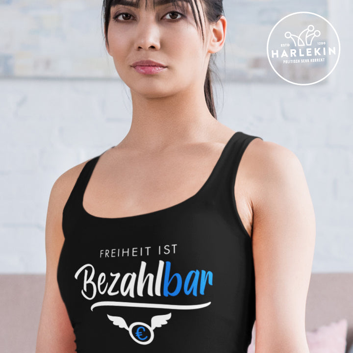 ORGANIC TANK TOP MÄDELS • FREIHEIT IST BEZAHLBAR