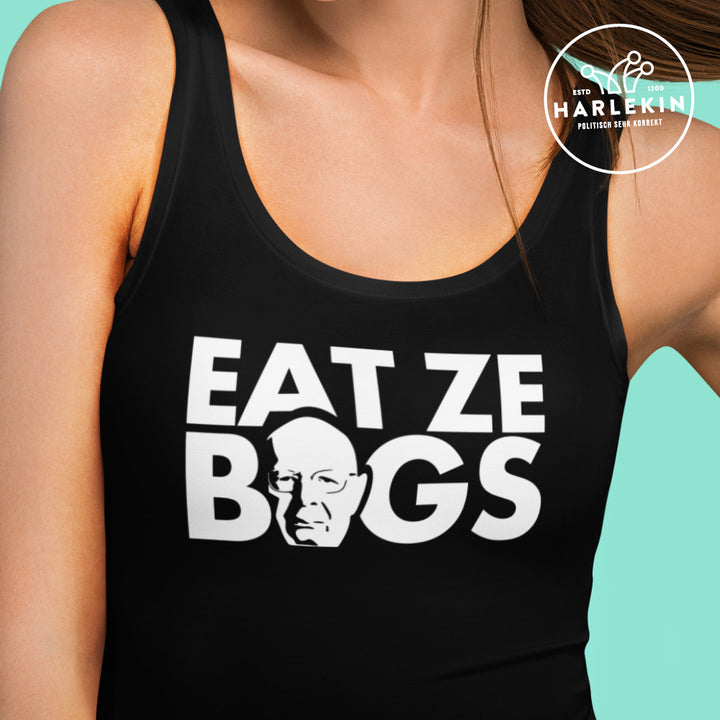ORGANIC TANK TOP MÄDELS • KLAUS UND DAS WEF: EAT ZE BUGS