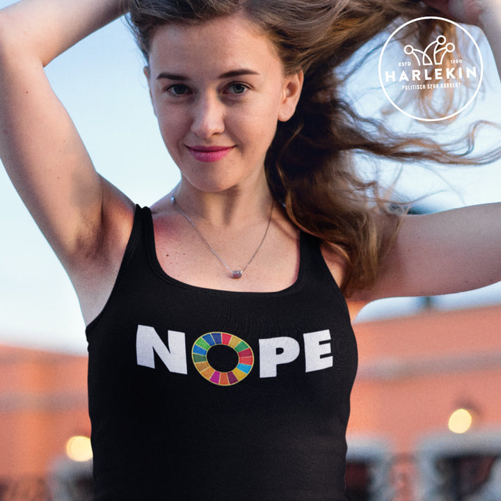 ORGANIC TANK TOP MÄDELS • AGENDA 2030: NOPE