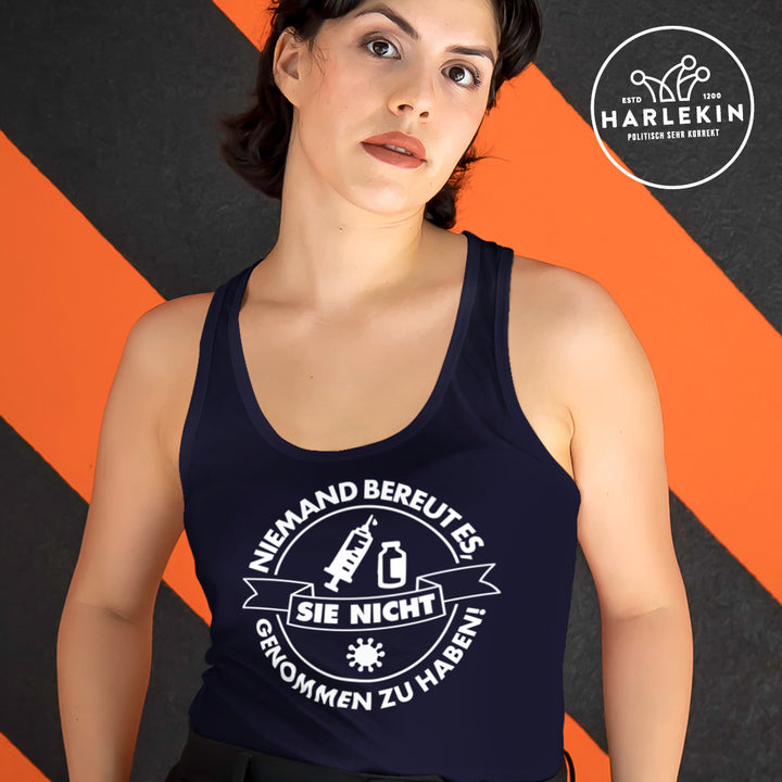 ORGANIC TANK TOP MÄDELS • NIEMAND BEREUT ES