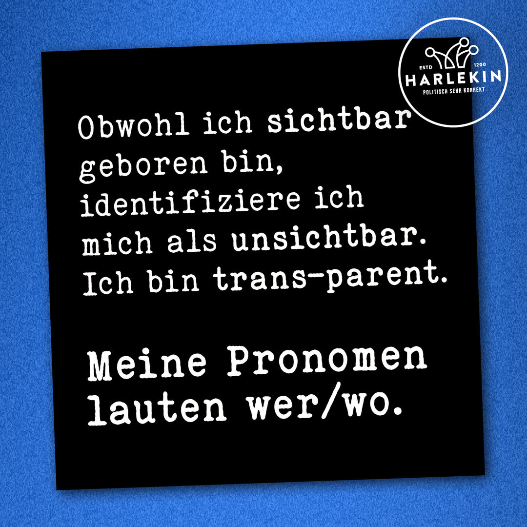 STICKER / AUFKLEBER • TRANS-PARENT (10 STK.)