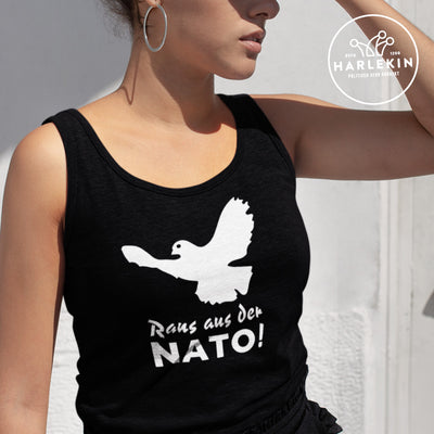 ORGANIC TANK TOP MÄDELS • RAUS AUS DER NATO!