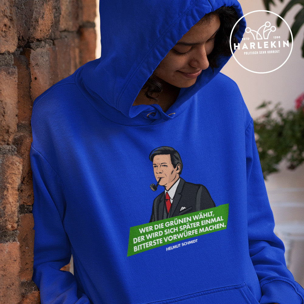 HOODIE MÄDELS • HELMUT SCHMIDT: WER DIE GRÜNEN WÄHLT