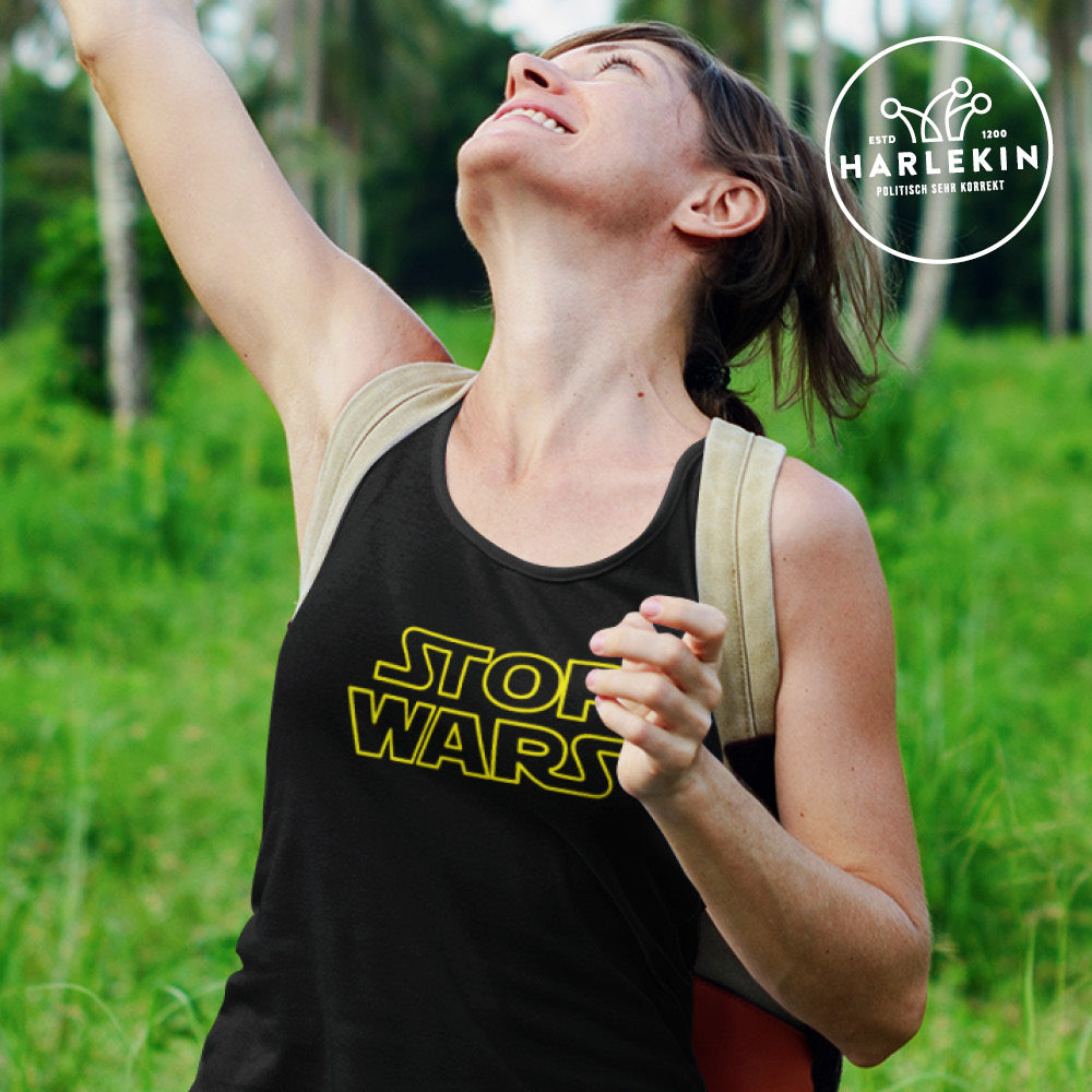 DEZENTE REBELLEN TANK TOP MÄDELS • STOP WARS