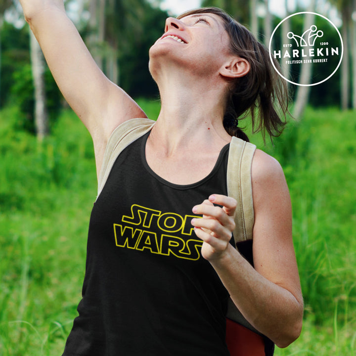 DEZENTE REBELLEN TANK TOP MÄDELS • STOP WARS