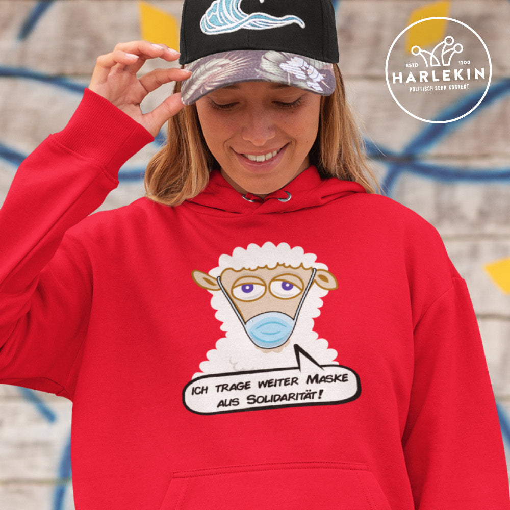 HOODIE MÄDELS • MASKE AUS SOLIDARITÄT