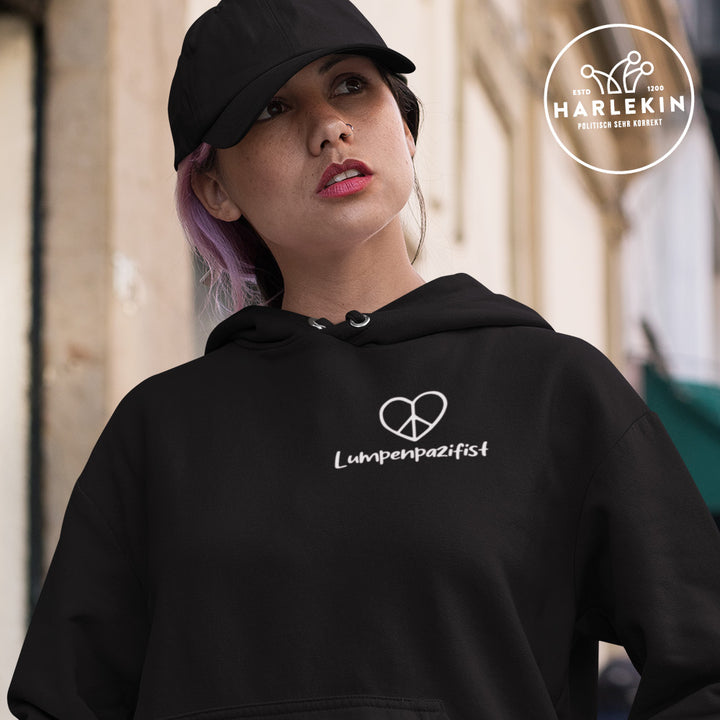 HOODIE MÄDELS • LUMPENPAZIFIST - DUNKEL