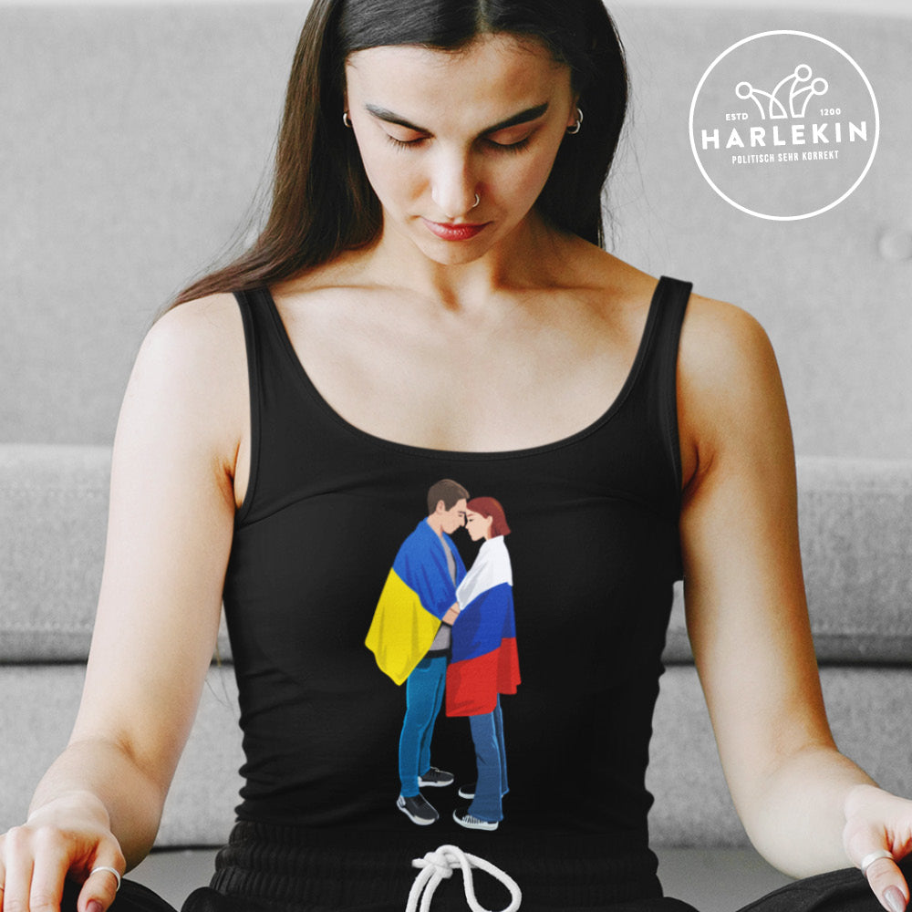 TANK TOP MÄDELS • LOVE IS LOVE (Peace - Frieden - Ukraine - Russia - Russland)