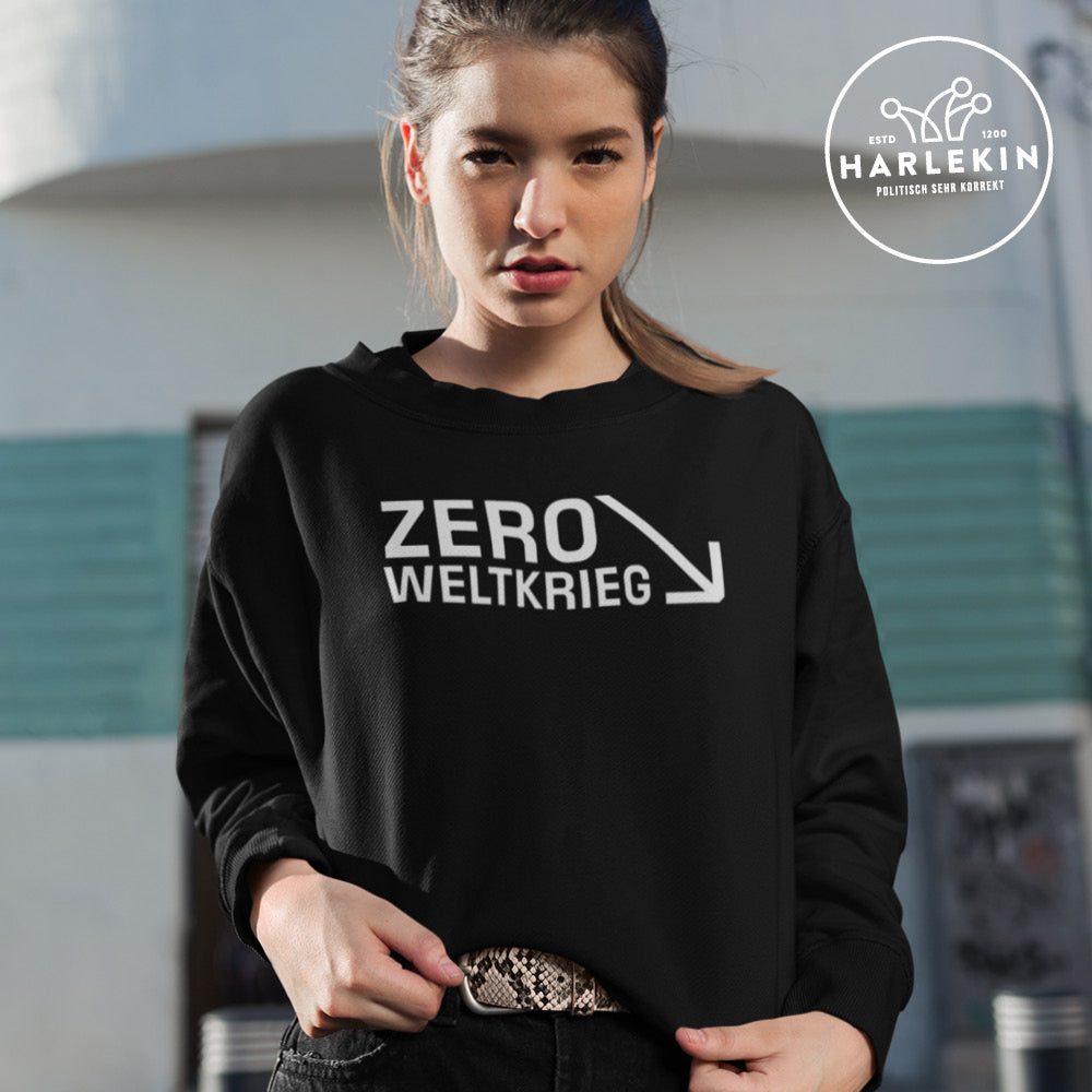 DEMOKR. WIDERSTAND SWEATER MÄDELS • ZERO WELTKRIEG