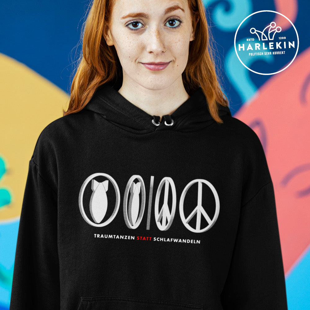 NEULANDREBELLEN HOODIE MÄDELS • TRAUMTANZEN STATT SCHLAFWANDELN