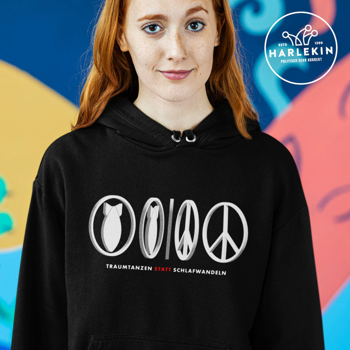 NEULANDREBELLEN HOODIE MÄDELS • TRAUMTANZEN STATT SCHLAFWANDELN