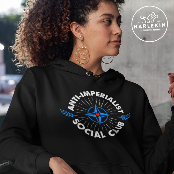 FREIE LINKE HOODIE MÄDELS • ANTI-IMPERIALIST SOCIAL CLUB