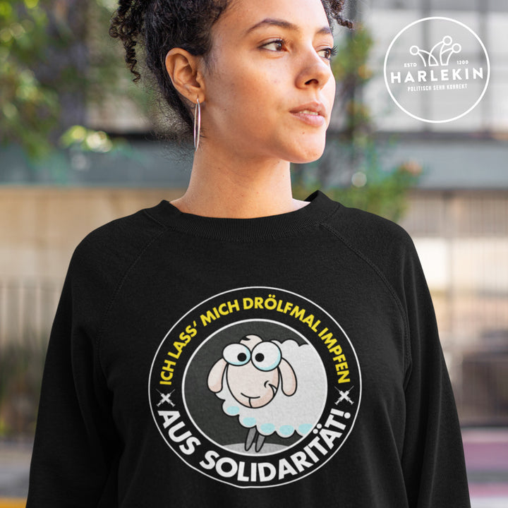 SWEATER MÄDELS • IMPFSCHAF: ICH LASS MICH DRÖLF MAL IMPFEN