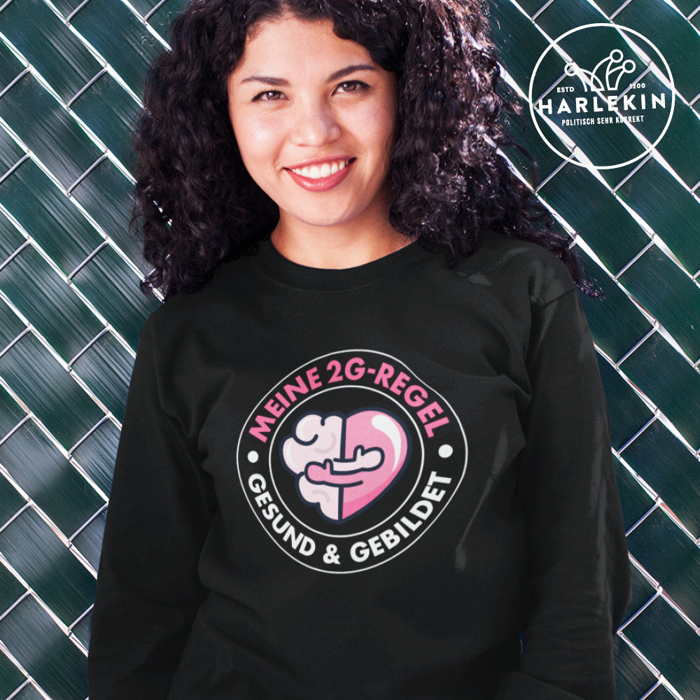 SWEATER MÄDELS • MEINE 2G-REGEL: GESUND & GEBILDET