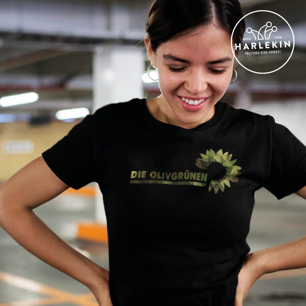 SPASSKULTUR ORGANIC SHIRT MÄDELS • DIE OLIVGRÜNEN