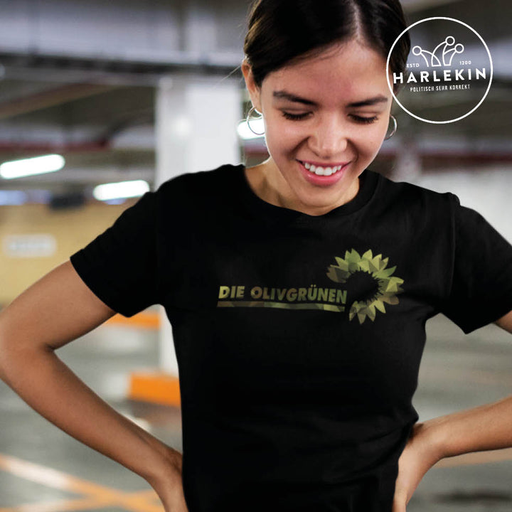 SPASSKULTUR ORGANIC SHIRT MÄDELS • DIE OLIVGRÜNEN
