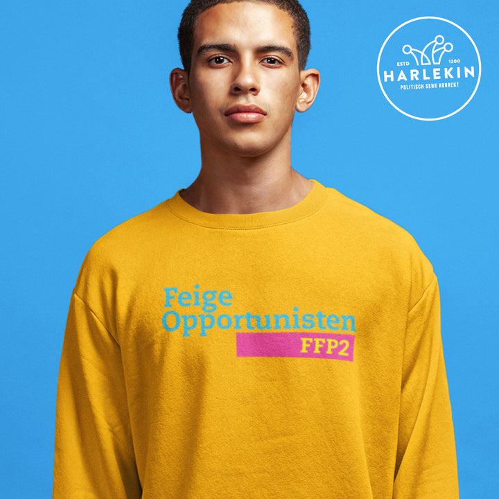 SPASSKULTUR  SWEATER BUBEN • FEIGE OPPORTUNISTEN (FFP2-FDP)