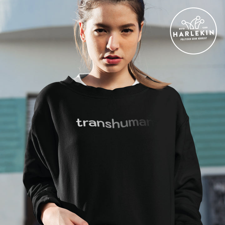 DIE MÖHRE: GRÜNZEUG ORGANIC SWEATER MÄDELS • TRANSHUMAN