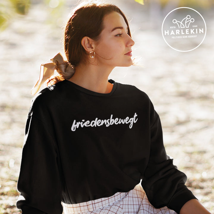 DIE MÖHRE: GRÜNZEUG ORGANIC SWEATER MÄDELS • FRIEDENSBEWEGT