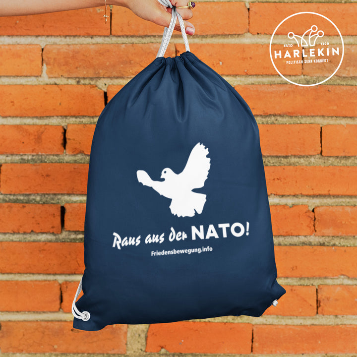 FRIEDENSBEWEGUNG.INFO TURNBEUTEL • RAUS AUS DER NATO