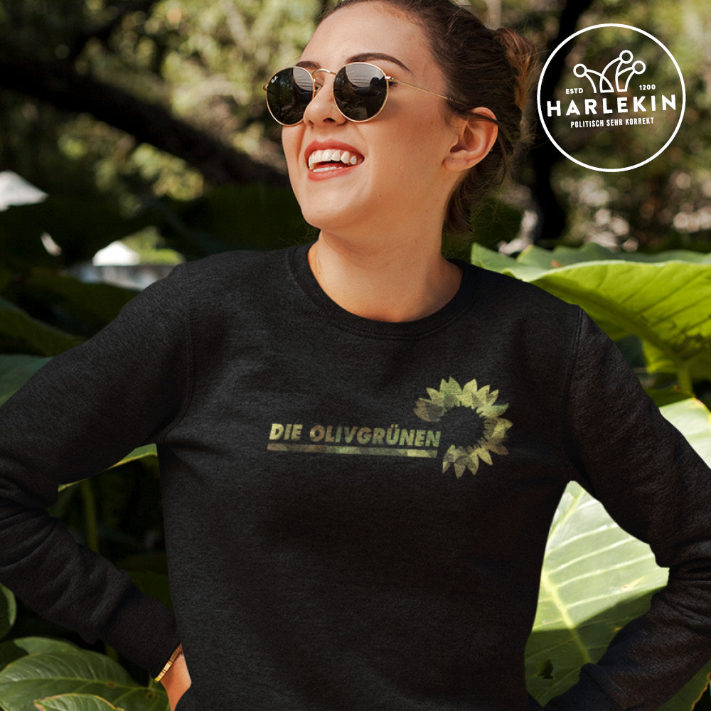 SPASSKULTUR SWEATER MÄDELS • DIE OLIVGRÜNEN