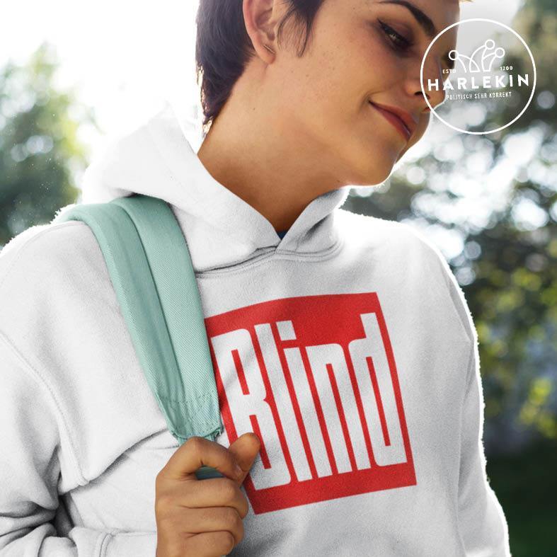 ADBUSTING & GUERILLA HOODIE MÄDELS • BILD / BLIND-HARLEKINSHOP