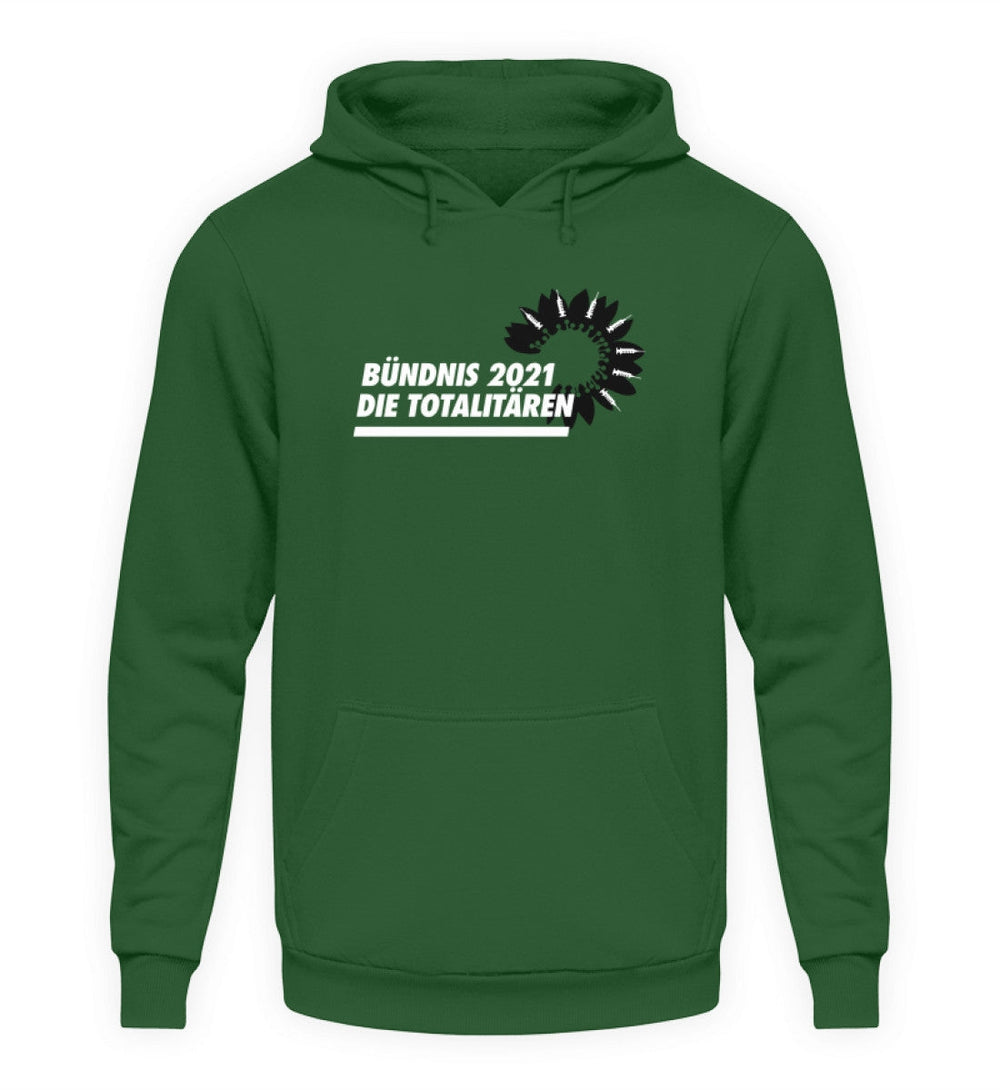 ADBUSTING & GUERILLA HOODIE MÄDELS • BÜNDNIS 90: DIE TOTALITÄREN-HARLEKINSHOP