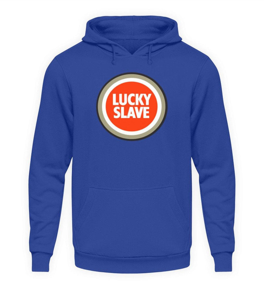 ADBUSTING & GUERILLA HOODIE MÄDELS • LUCKY SLAVE-HARLEKINSHOP